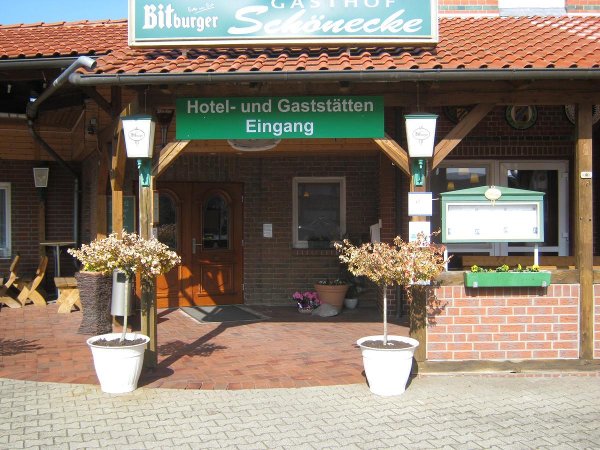 Landgasthof Schoenecke Wahrenholz Exterior photo